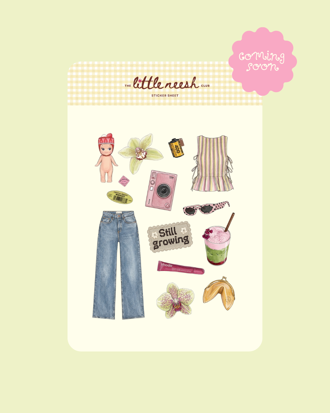 Downtown Girl | Sticker Sheet