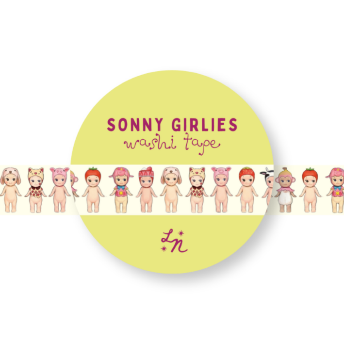 Sonny Girlies Washi Tape