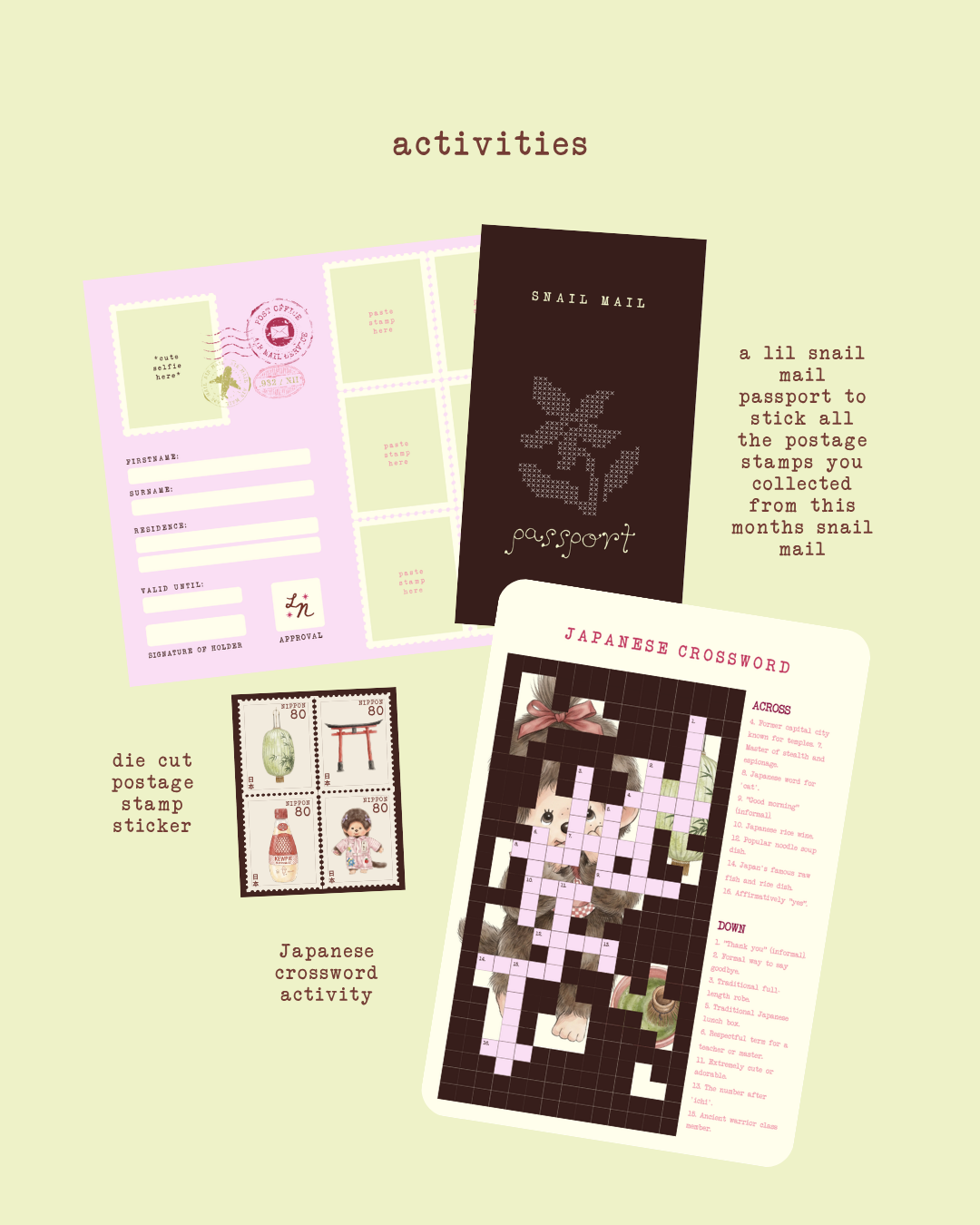Monthly Mail Club - Edition 4
