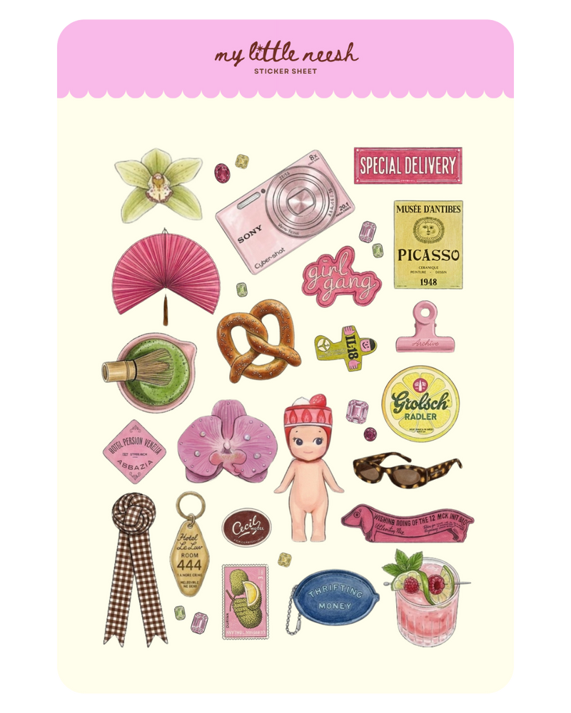 Girlhood Sticker Sheet