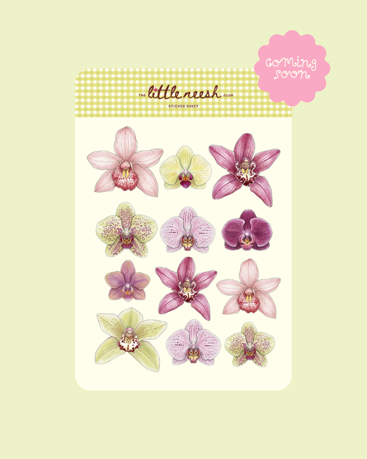 Orchids | Sticker Sheet