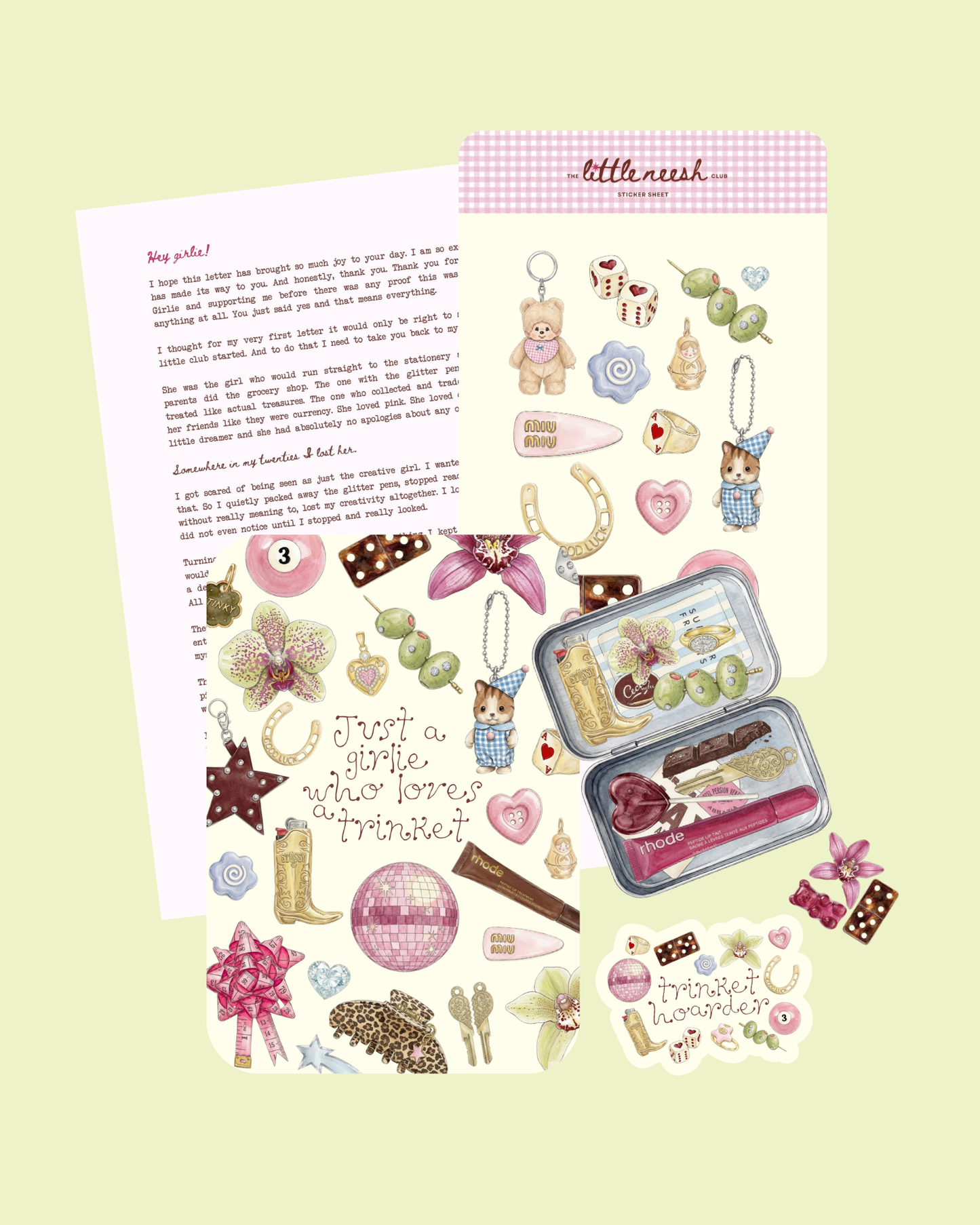 The Little Neesh Club: Monthly Mail Club