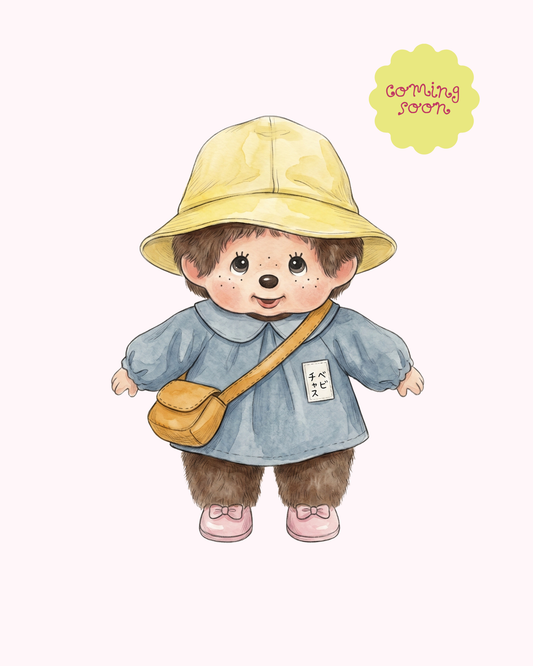 Explorer Monchichi | Single Sticker