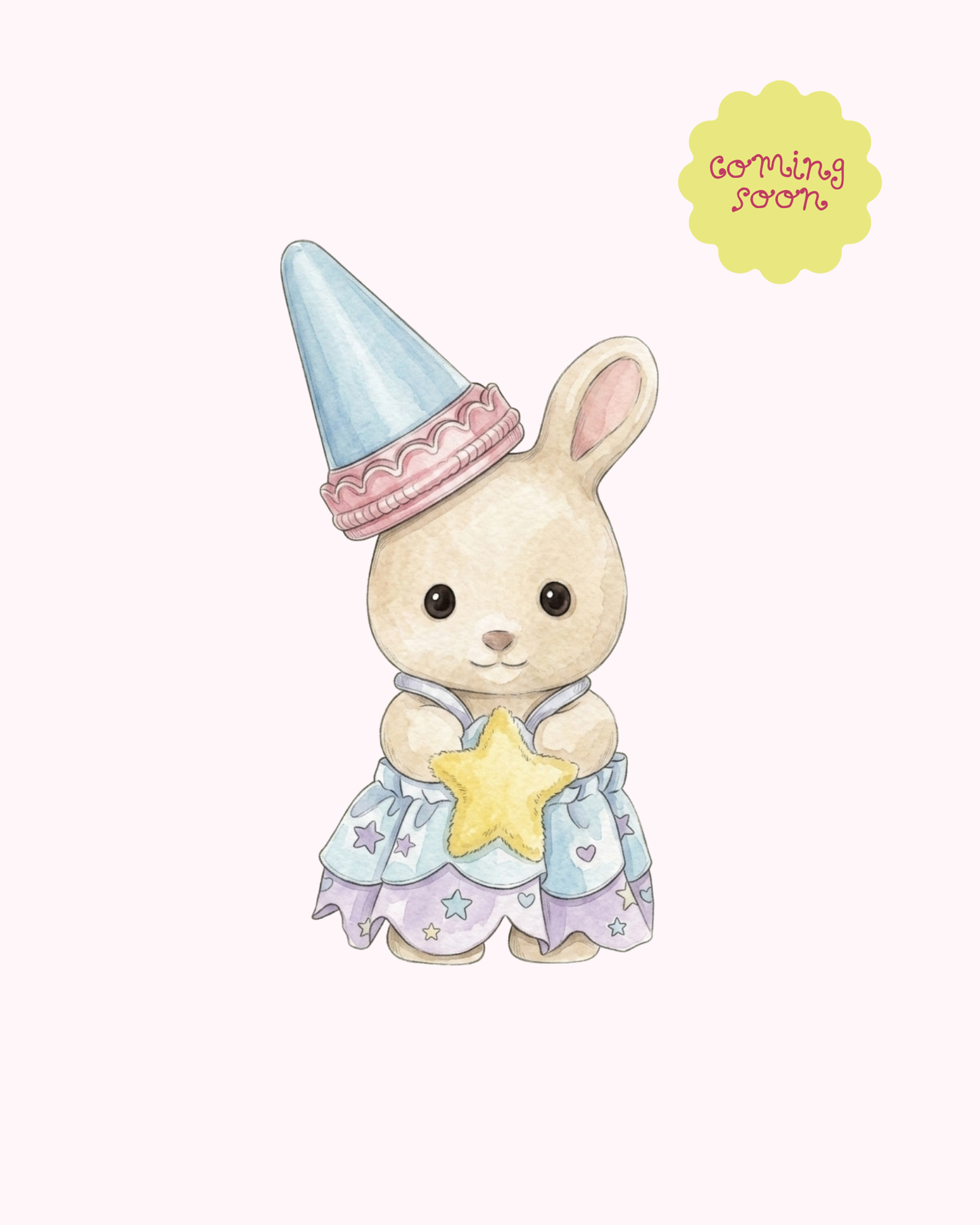 Pastel Party Bunny | Single Sticker