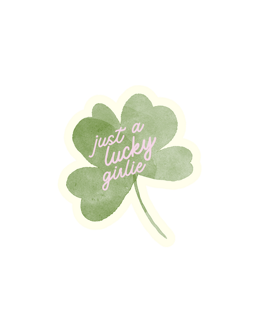 Lucky Girlie Single Sticker