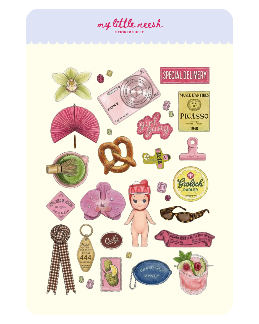 Girlhood Sticker Sheet